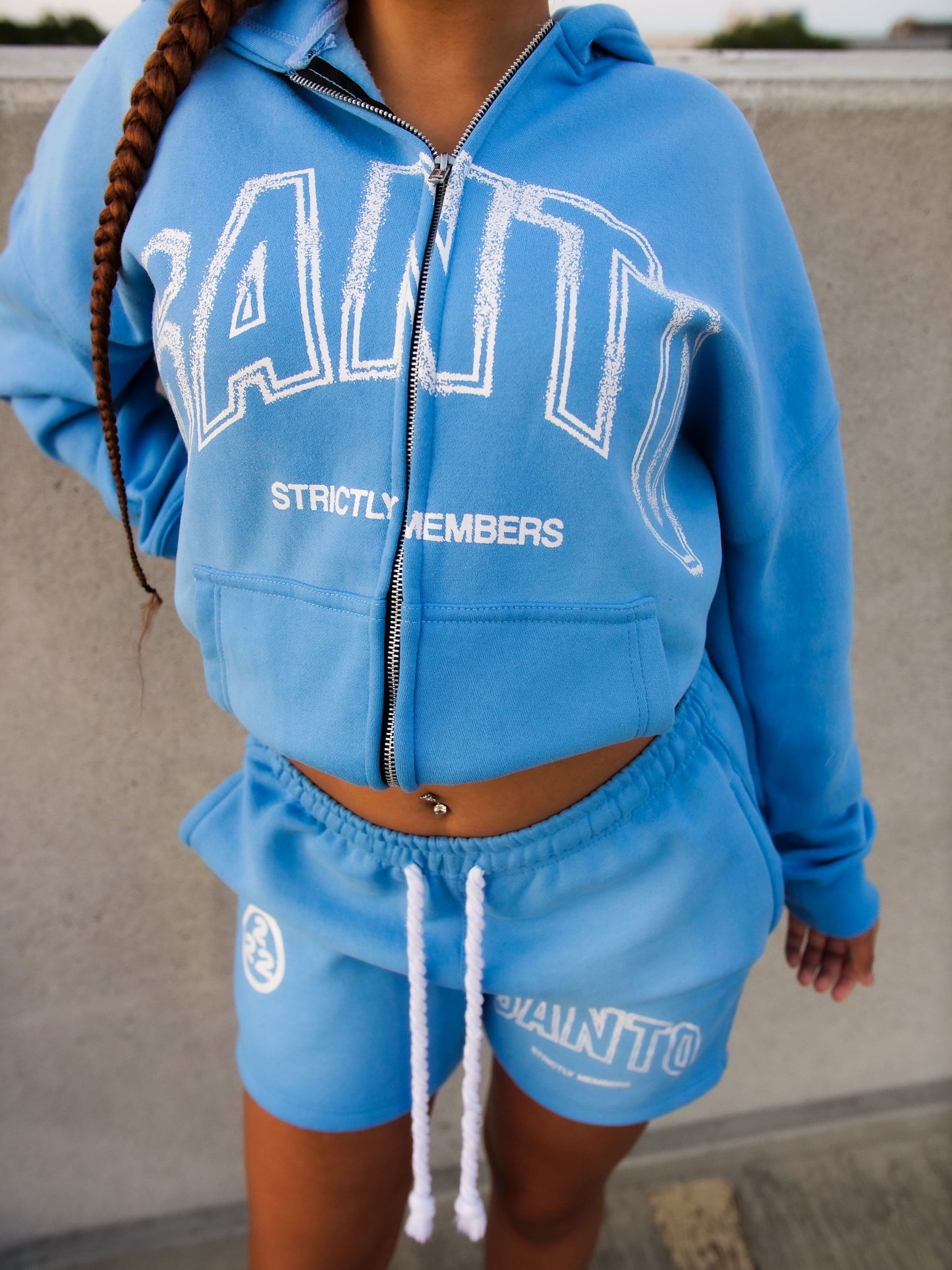 “SKY BLUE” SANTO SET
